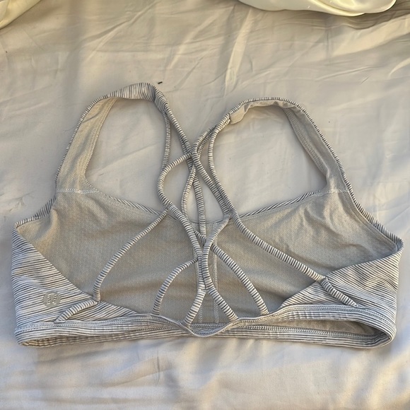 Lululemon Free To Be Zen Bra - Heathered Gray - Picture 7 of 7